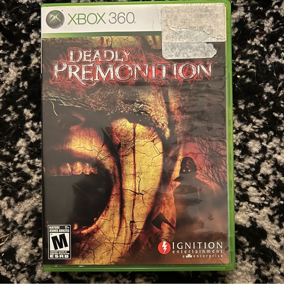Other - Deadly Premonition Xbox 360 game with guidebook